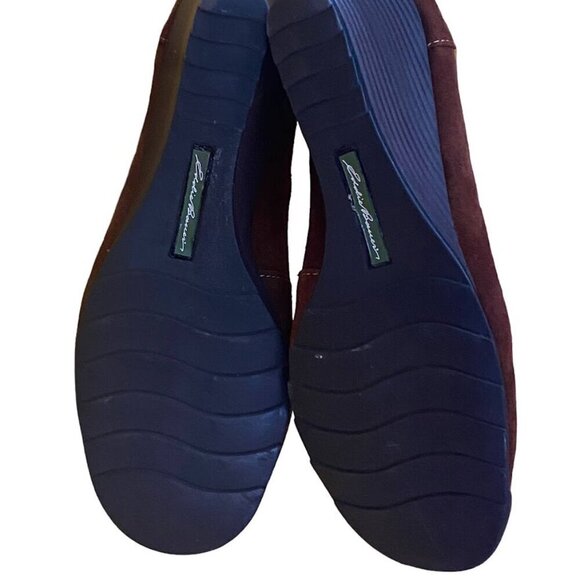 Eddie Bauer Wedge Heels Womens Size 11 Brown Leather Casual  Boho Slip On - Picture 12 of 13